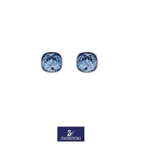 Swarovski pierced earrings - Blue